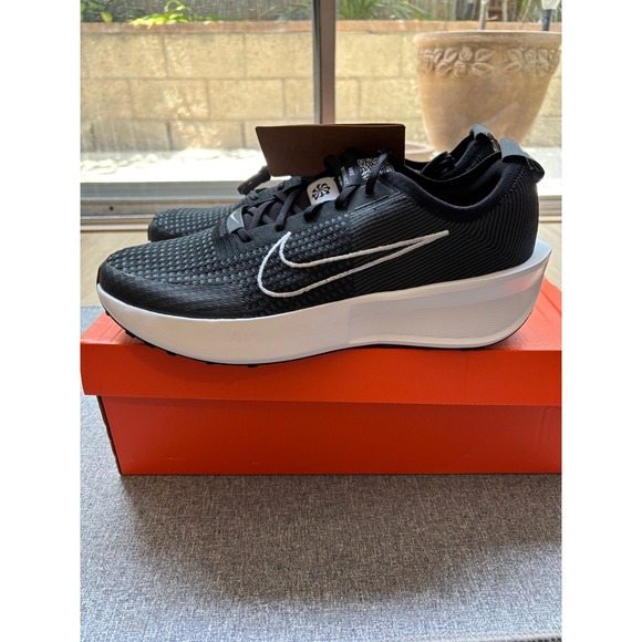 Nike Interact Run Mens Black White Running Shoes FD2291-001 Size 13